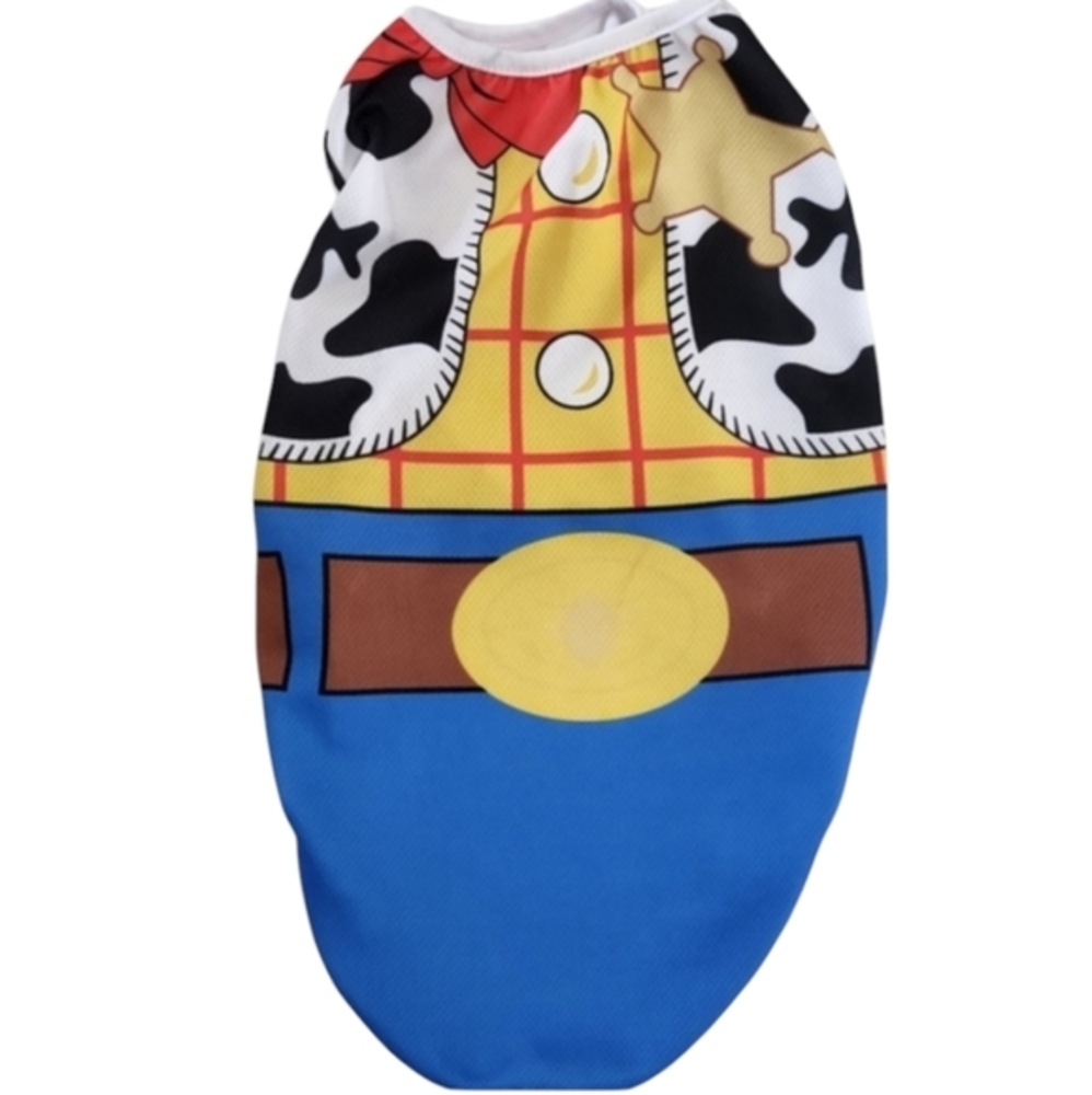 Disney Pets Woody Toy Story Costume‎ T-shirt Dog Clothes Dog Costume